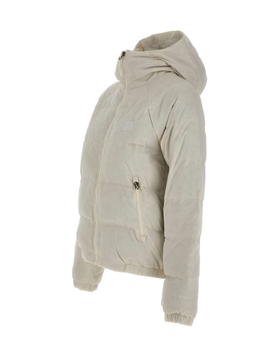 THE NORTH FACE Piumino "Hydrn Dwn Hoodie" WHITE Donna 