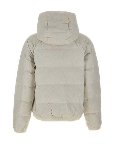 THE NORTH FACE Piumino "Hydrn Dwn Hoodie" WHITE Donna 
