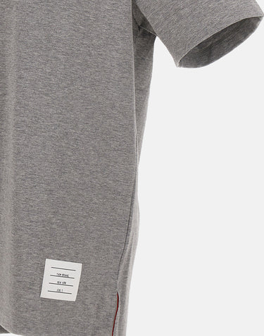 T-shirt in cotone relaxed fit MJS067A 00042055 THOM BROWNE 