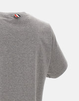 T-shirt in cotone relaxed fit MJS067A 00042055 THOM BROWNE 