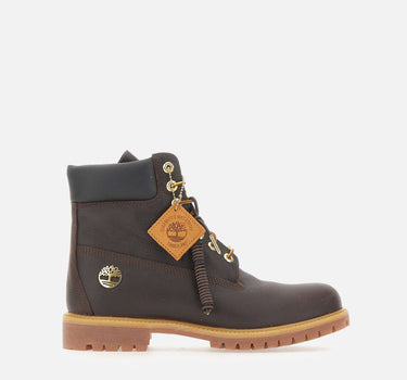 TIMBERLAND Stivali "Premium 6 Inch Lace Waterproof" BROWN Uomo 