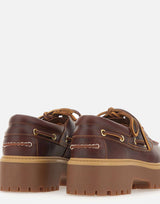 TIMBERLAND Scarpe da barca "Stone Street" BROWN Donna 