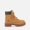 TIMBERLAND Stivali "Stone Street6inlace Waterproof" BROWN Donna 