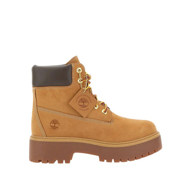 TIMBERLAND Stivali "Stone Street6inlace Waterproof" BROWN Donna 