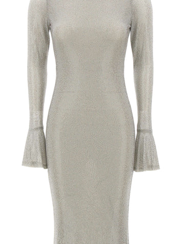TWENTYFOURHAITCH Abito "Algedi" SILVER Donna 