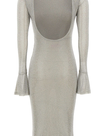 TWENTYFOURHAITCH Abito "Algedi" SILVER Donna 