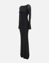 TWENTYFOURHAITCH Abito "Algedi" BLACK Donna 