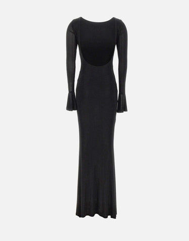 TWENTYFOURHAITCH Abito "Algedi" BLACK Donna 