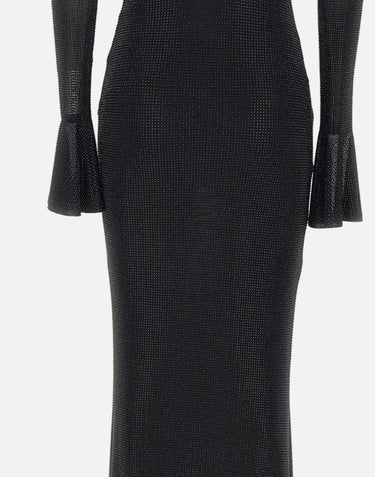 TWENTYFOURHAITCH Abito "Algedi" BLACK Donna 