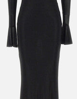 TWENTYFOURHAITCH Abito "Algedi" BLACK Donna 