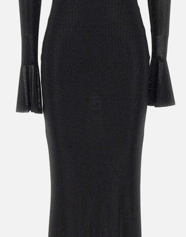 TWENTYFOURHAITCH Abito "Algedi" BLACK Donna 