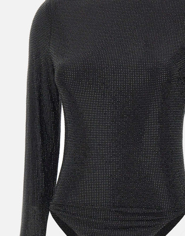 TWENTYFOURHAITCH Body "Arches" BLACK Donna 