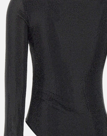 TWENTYFOURHAITCH Body "Arches" BLACK Donna 
