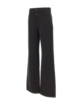 TWENTYFOURHAITCH Jeans "Anser" BLACK Donna 