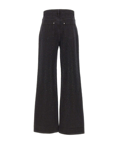 TWENTYFOURHAITCH Jeans "Anser" BLACK Donna 