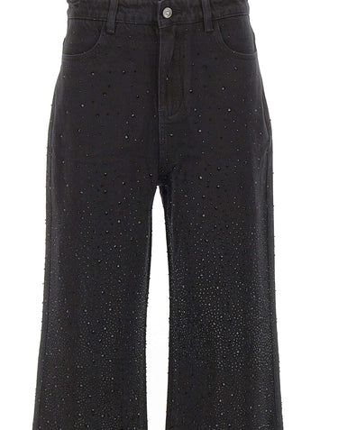 TWENTYFOURHAITCH Jeans "Anser" BLACK Donna 