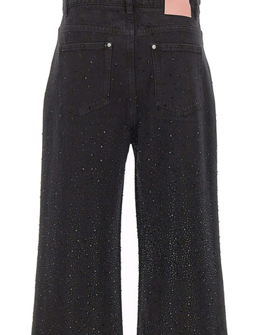 TWENTYFOURHAITCH Jeans "Anser" BLACK Donna 