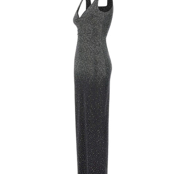 TWENTYFOURHAITCH Abito lungo "Norei" BLACK Donna 