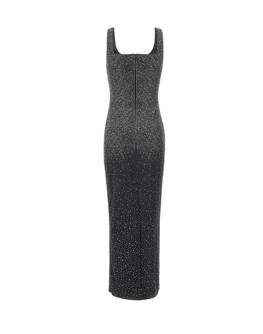 TWENTYFOURHAITCH Abito lungo "Norei" BLACK Donna 