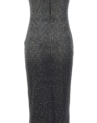 TWENTYFOURHAITCH Abito lungo "Norei" BLACK Donna 