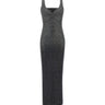 TWENTYFOURHAITCH Abito lungo "Norei" BLACK Donna 