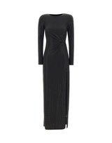 TWENTYFOURHAITCH Abito lungo "Zinae" BLACK Donna 