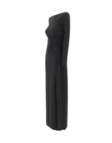 TWENTYFOURHAITCH Abito lungo "Zinae" BLACK Donna 