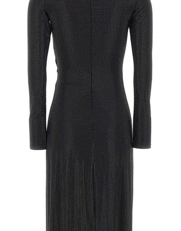 TWENTYFOURHAITCH Abito lungo "Zinae" BLACK Donna 