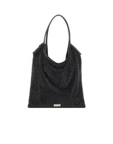 TWENTYFOURHAITCH Borsa a spalla "Nela Maxi" BLACK Donna 