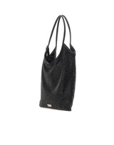 TWENTYFOURHAITCH Borsa a spalla "Nela Maxi" BLACK Donna 