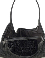 TWENTYFOURHAITCH Borsa a spalla "Nela Maxi" BLACK Donna 