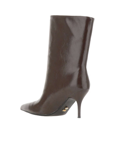 TWENTYFOURHAITCH Stivali "Unuk" BROWN Donna 