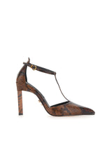 TWENTYFOURHAITCH Decolleté "Emeris" BROWN Donna 