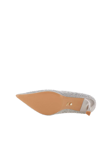 TWENTYFOURHAITCH Décolleté "Teylor" SILVER Donna 
