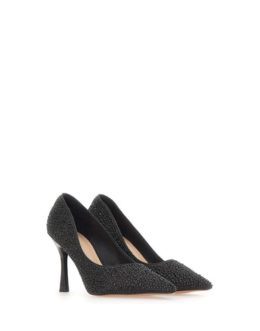 TWENTYFOURHAITCH Décolleté "Teylor" BLACK Donna 