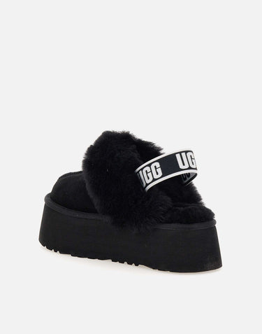 UGG Sandali "Funkette" in camoscio BLACK Donna 