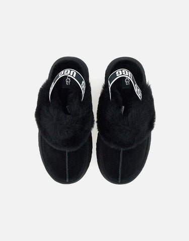 UGG Sandali "Funkette" in camoscio BLACK Donna 