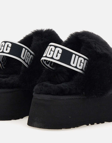 UGG Sandali "Funkette" in camoscio BLACK Donna 
