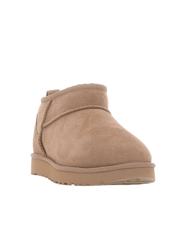 UGG Stivali "Classic Ultra Mini" BROWN Donna 