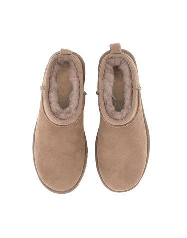 UGG Stivali "Classic Ultra Mini" BROWN Donna 