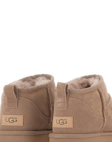 UGG Stivali "Classic Ultra Mini" BROWN Donna 