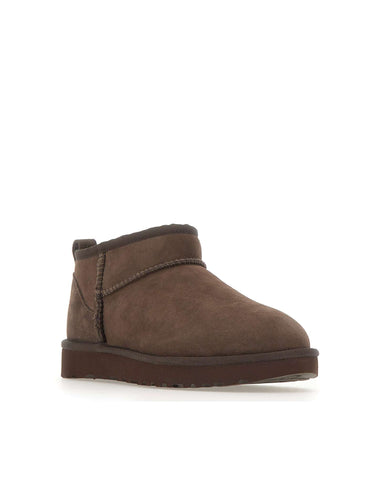 UGG Stivali "Classic Ultra Mini" BROWN Donna 