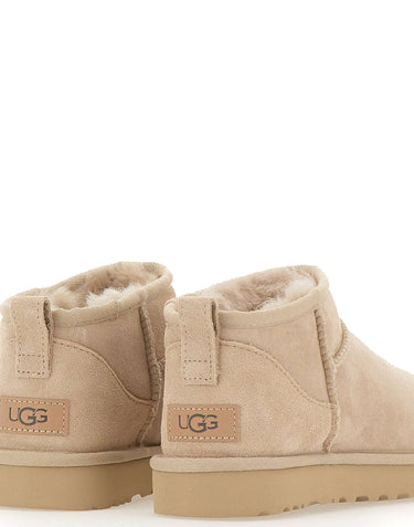 UGG Stivali "Classic Ultra Mini" BEIGE Donna 