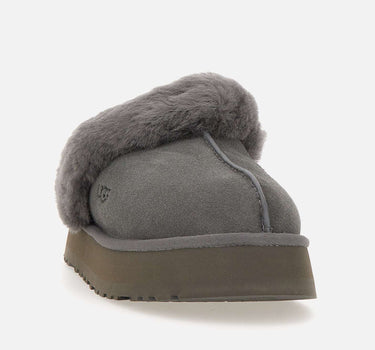 UGG Sabot "WDisquette" in pelle scamosciata GREY Donna 