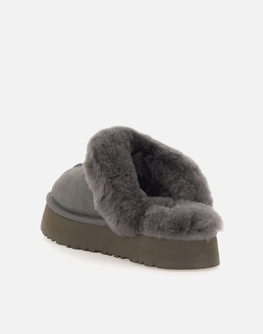 UGG Sabot "WDisquette" in pelle scamosciata GREY Donna 