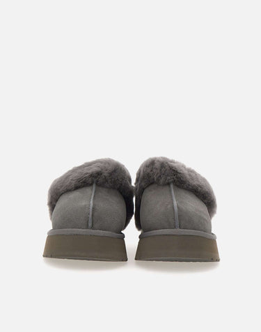 UGG Sabot "WDisquette" in pelle scamosciata GREY Donna 