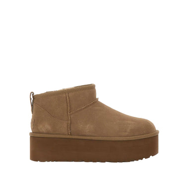 UGG Stivali "Classic Ultra mini platform" BROWN Donna 