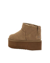 UGG Stivali "Classic Ultra mini platform" BROWN Donna 