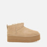 UGG "Classic Ultra mini Platform" BEIGE Donna 