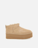 UGG "Classic Ultra mini Platform" BEIGE Donna 